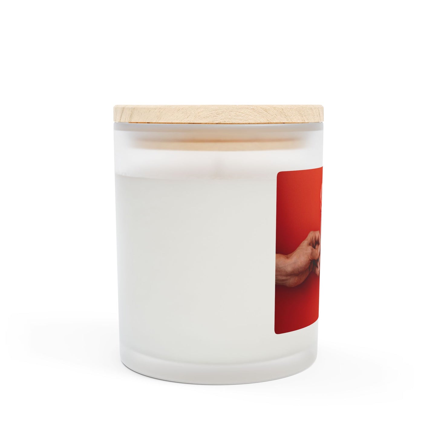 Frosted Glass Candle, 11oz