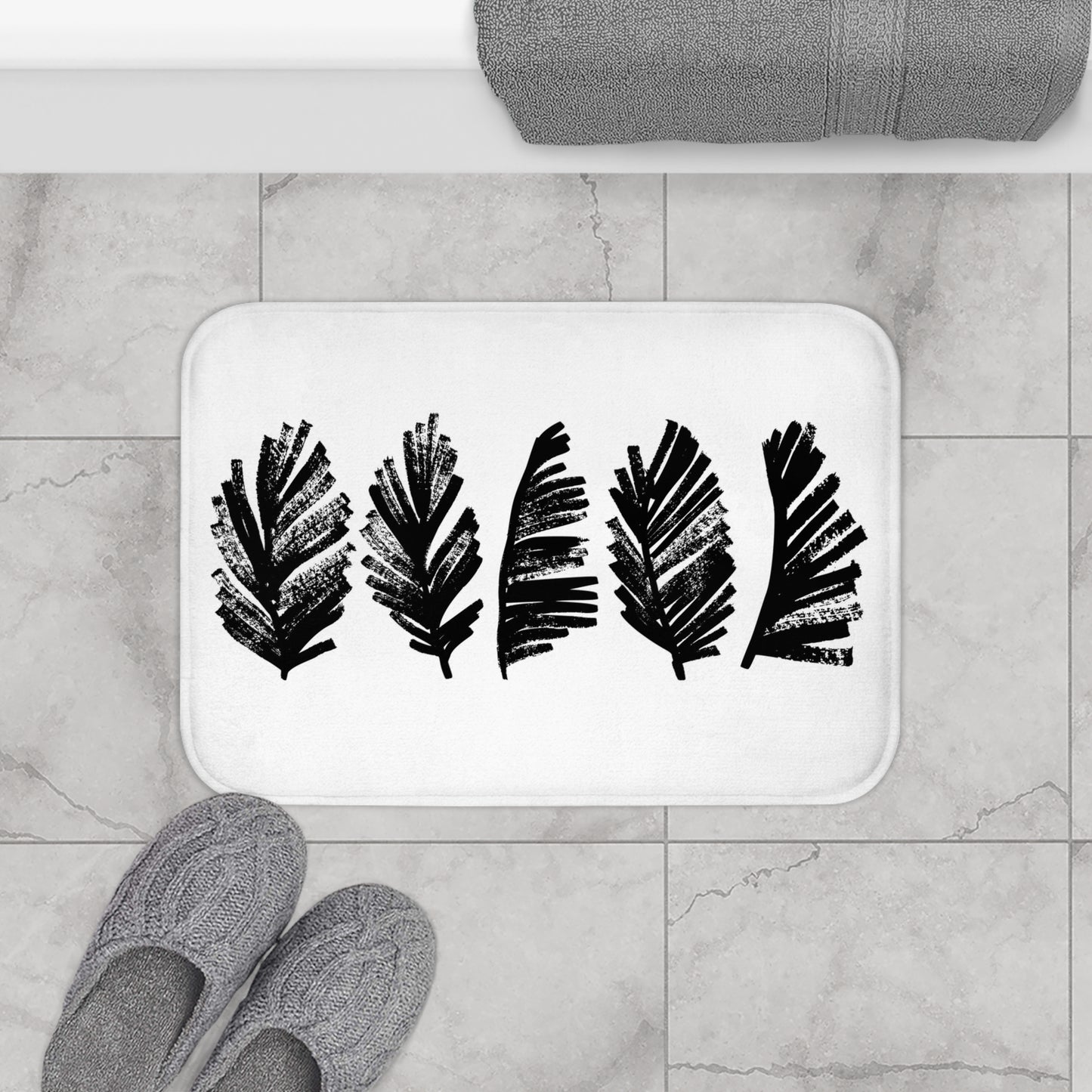 Botanical Bath Mat